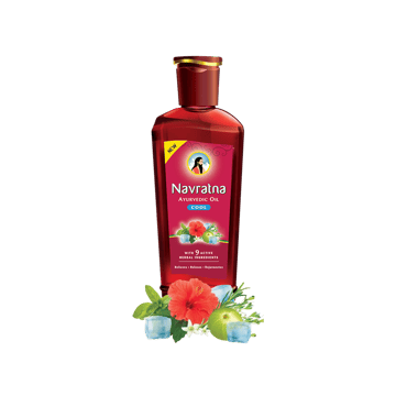 Navratna Cool Ayurvedic Hair Oil