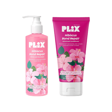 Plix Hibiscus Bond Repair Advanced Shampoo & Conditioner