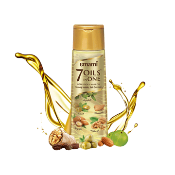 Emami 7 Oils in One Light & Non Sticky Hair Oil