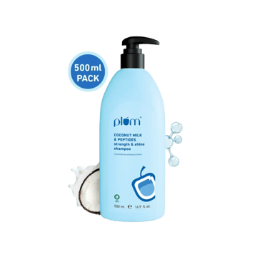 Plum Coconut Milk & Peptides Strength & Shine Shampoo