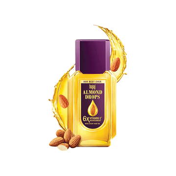 Bajaj Almond Drops Non-Sticky Hair Oil - 185 ml