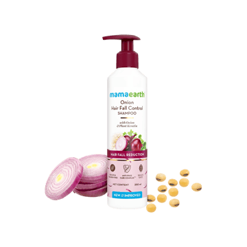 Mamaearth Onion Hair Fall Control Shampoo