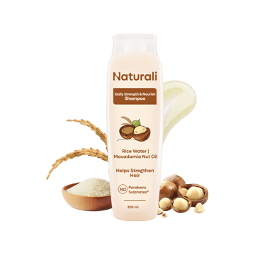 Naturali Strength & Nourish Rice Water Shampoo
