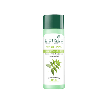 Biotique Fresh Neem Anti Dandruff Shampoo & Conditioner