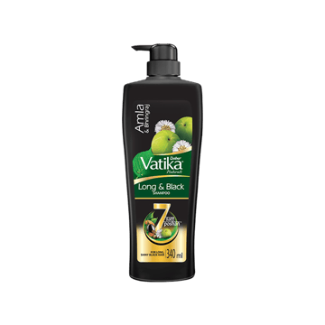 Dabur Vatika Long & Black - Power of 7 Natural Ingredients Shampoo