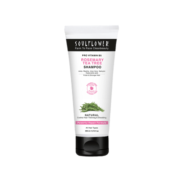 Soulflower Rosemary Tea Tree Hair Repair Shampoo