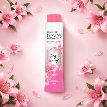 Pond's Dreamflower Fragrant Talcum Powder