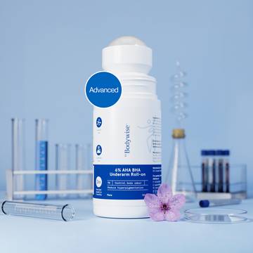 Be Bodywise Flora 6% AHA BHA Under Arm Roll-On
