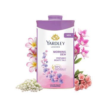 Yardley Morning Dew Perfumed Talcum Powder