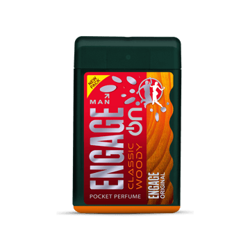 Engage On Classic Woody Men's Pocket Perfume