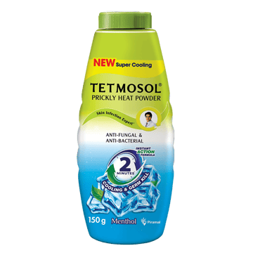 Tetmosol Prickly Heat Talcum Powder