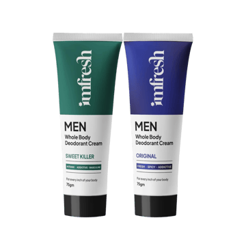 Imfresh Original + Sweet Killer Men's Deodorant (Cream Combo)