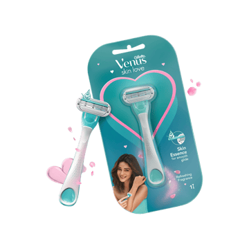 Gillette Venus Skin Love Disposable Women's Razor (Blue)