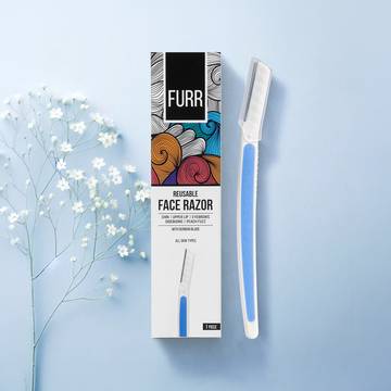 FURR Reusable German Blade Face Razor