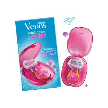 Gillette Venus Comfortglide Snap Cartridge Women's Razor