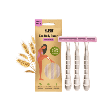 Plush Eco Body Disposable Women's Razor