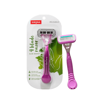 Sirona Aloe - Boost Reusable Disposable Women's Razor