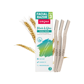 Sirona Blink & Glow Face Razor for Women