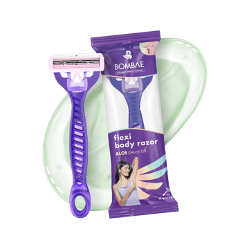 Bombae Vitamin E & Aloe Disposable Women's Razor for Women
