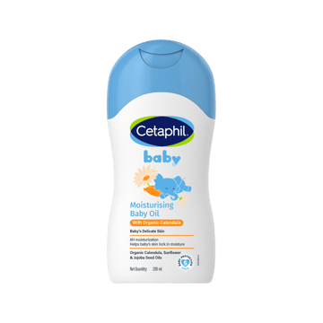 Cetaphil Baby Moisturising Oil With Organic Calendula - 200 ml