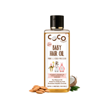 Coco Crush Pure & Cold Pressed Baby Hair Oil
