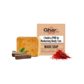 Ghar Soaps Sandalwood & Saffron Magic Soap