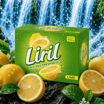 Liril Lime & Tea Tree Oil Soap 4 x 125 g - Buy 3 Get 1 Free
