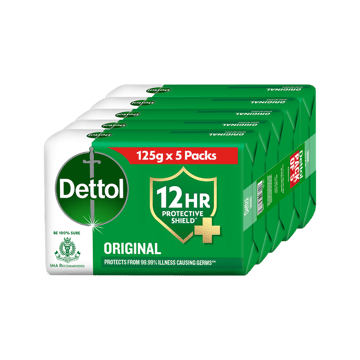 Dettol Original Bathing Bar Soap with 12 Hr Protective Shield