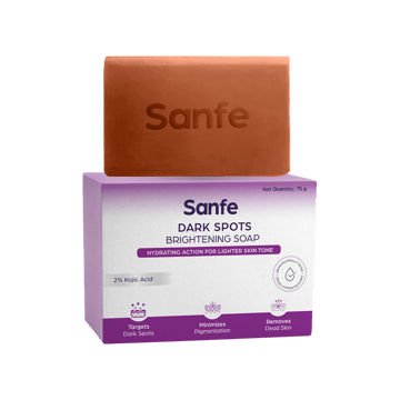 Sanfe Dark Spots Brightening Soap with 2% Kojic Acid