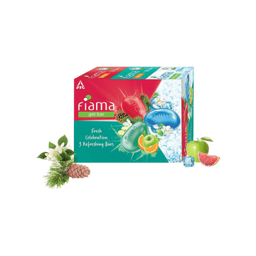 Fiama Celebration Gel Fresh Bathing Soap - Pack of 3