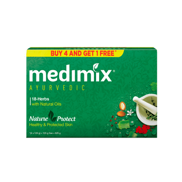 Medimix Classic 18-Herb with Natural Oils Soap 5x125 g