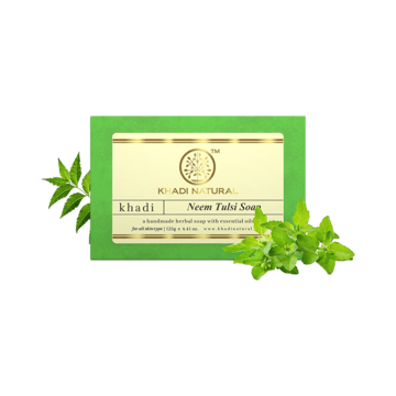 Khadi Natural Neem Tulsi Handmade Soap