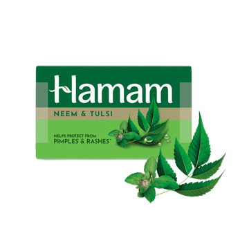 Hamam Neem Tulsi and Aloe Vera Soap - Pack of 3