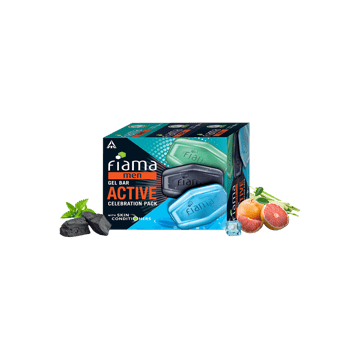 Fiama Men Active Soap Celebration Pack