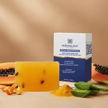 Mannlich 2% Kojic Acid Skin Brightening Soap