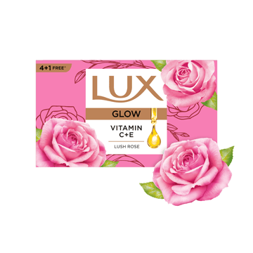 Lux Radiant Glow Rose Soap