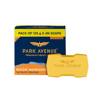 Park Avenue Good Morning Men's Soap (Tea Tree Oil + Shea Butter)