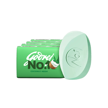Godrej No.1 Coconut & Neem Bath Soap - Buy 3 Get 1 Free