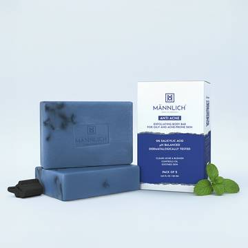 Mannlich Dark Spots & Acne Clearing Soap