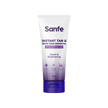 Sanfe Instant Tan & Dead Skin Removal Exfoliating Gel