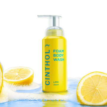 Cinthol Foam Body Wash - Lime