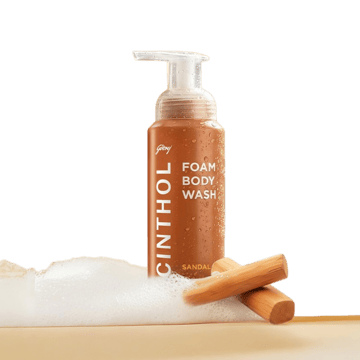 Cinthol Sandal Foam Body Wash