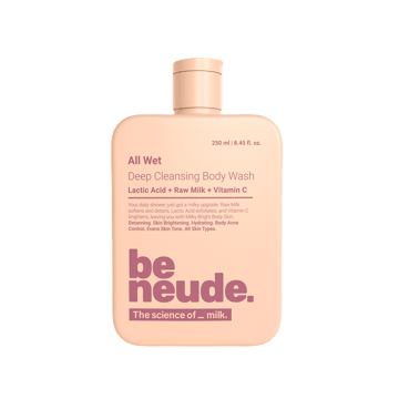Be Neude Detanning & Hydrating Milk Body Wash