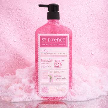 St. D'Vence Pink Salt & Water Lily Body Wash