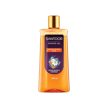 Santoor Sandalwood & Gardenia Shower Gel