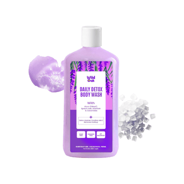 Wild Oak Daily Detox Fitkari & Epsom Salt Body Wash