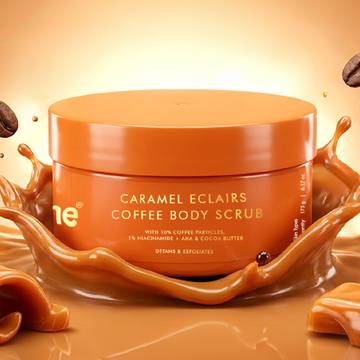 MCaffeine Caramel Eclairs Coffee Body Scrub