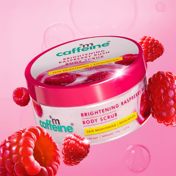 MCaffeine Brightening Raspberry Rush Body Scrub