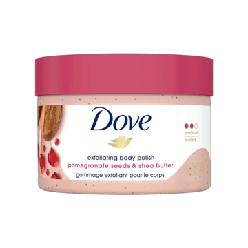 Dove Exfoliating Body Polish Scrub (Pomegranate and Shea Butter)