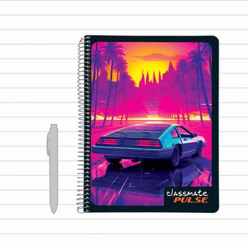 Classmate Pulse 1 Subject Single Line Notebook (200, Design may vary)